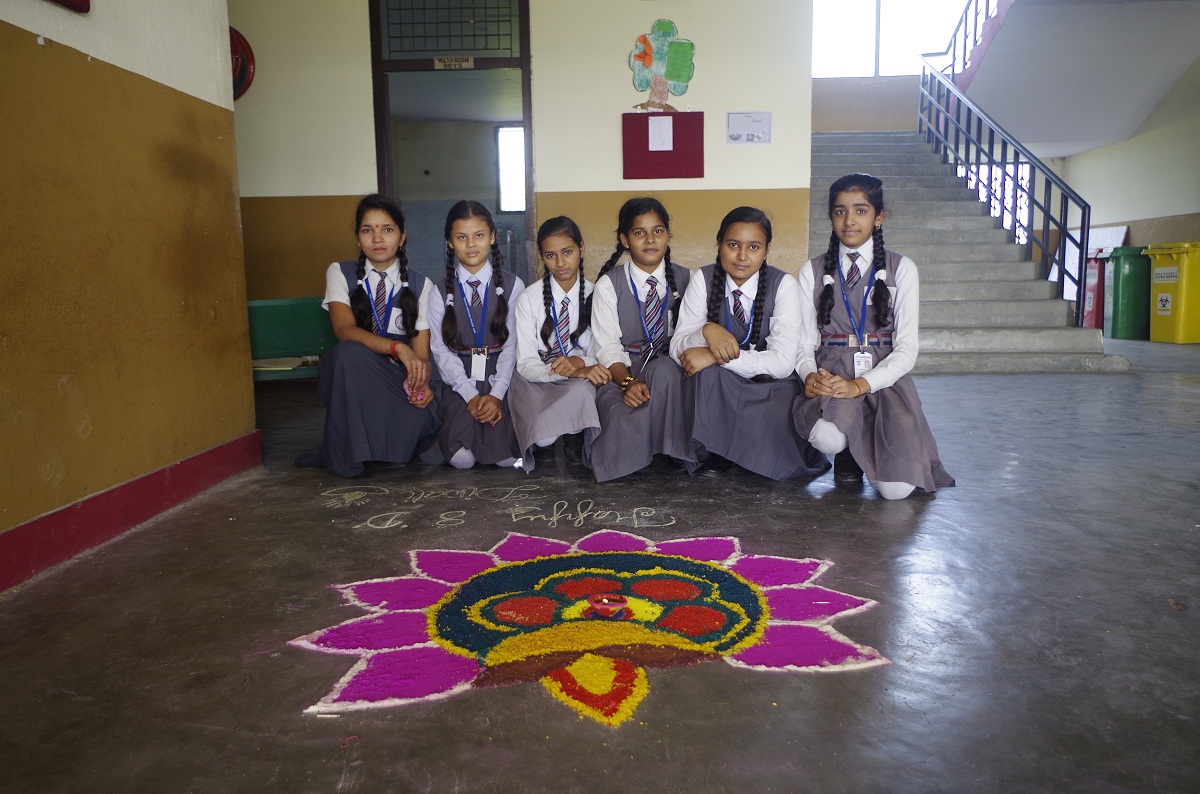 RANGOLI COMPETITION OF DIWALI